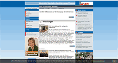 Desktop Screenshot of cdu-greven.de